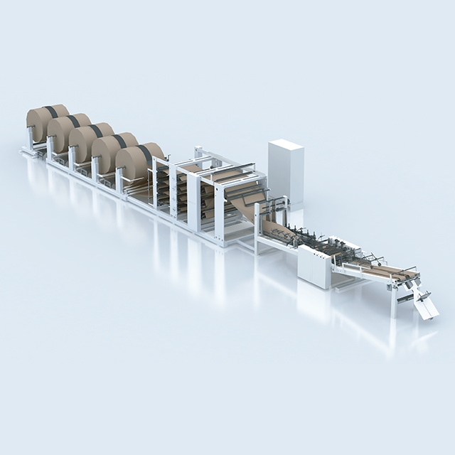 Machine à tubercules servo coupée à ras YR2019